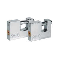 LBA30NI Bisagra alargada de acero níquel satinado 3" x 2.08" Lock