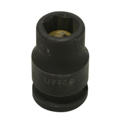 7716H Dado de impacto largo cuadro de 3/8" 6 puntas en pulgadas 1/2" Urrea