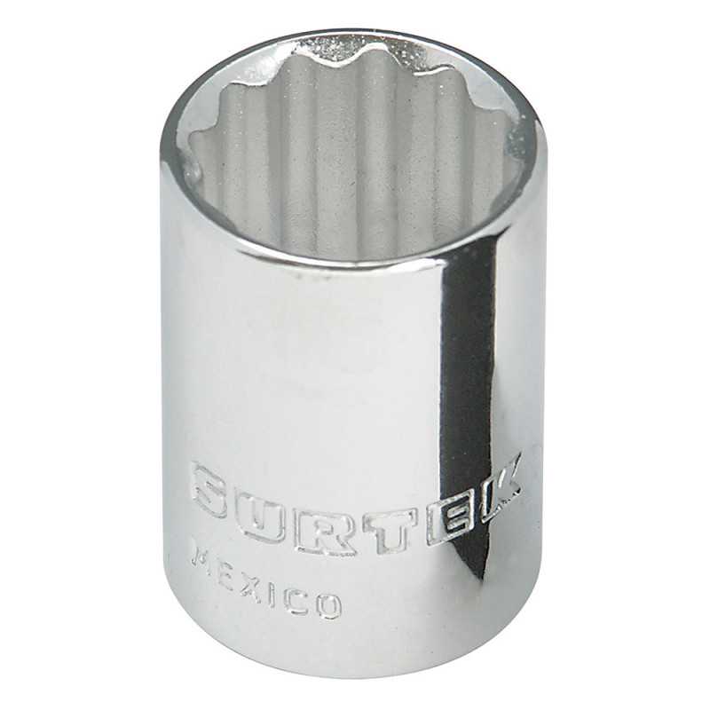 F5116 Dado cuadro de 3/8" 12 puntas en pulgadas 1/2" Surtek