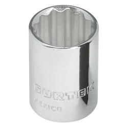 544117ML Dado con punta hexagonal extra larga cuadro de 1/2" métrico 17 mm Urrea