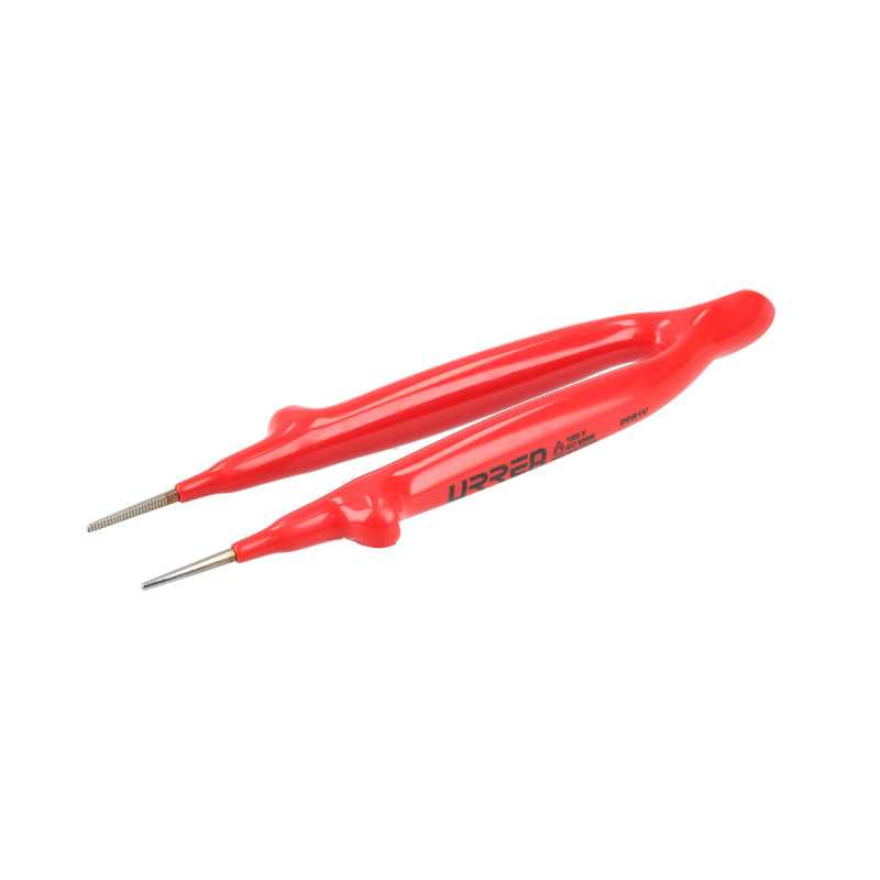 PPR1V Pinza de precisión de 1000 V de 6-1/2" punta recta Urrea PPR1V Pinza de precisión de 1000 V de 6-1/2" punta recta Urrea