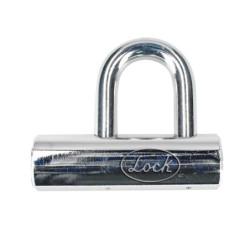 L580ICBB Cerradura de barra fija función izquierda cromo brillante llave tetra blíster Lock