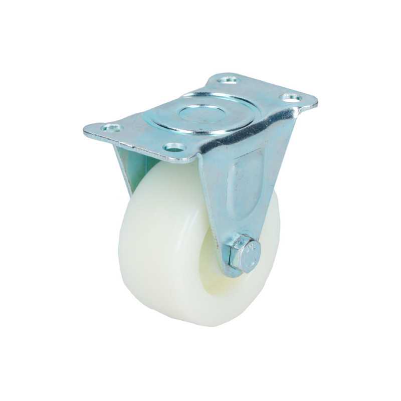 RN5F Rodaja de polipropileno blanca fija 2" Surtek