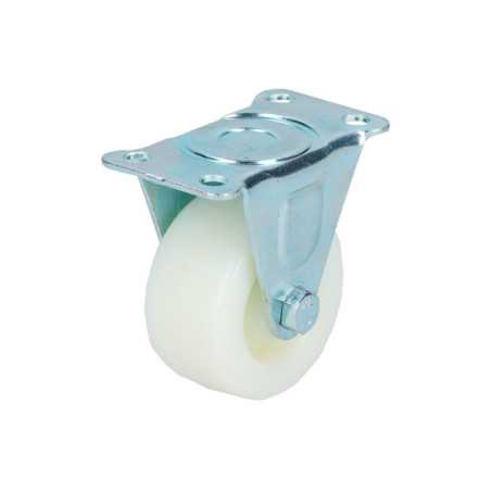 RN5F Rodaja de polipropileno blanca fija 2" Surtek
