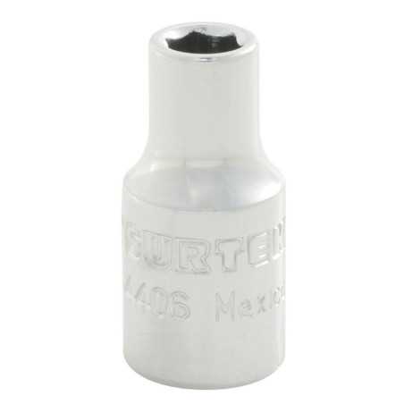 4406 Dado cuadro de 1/4" 6 puntas en pulgadas 3/16" Surtek