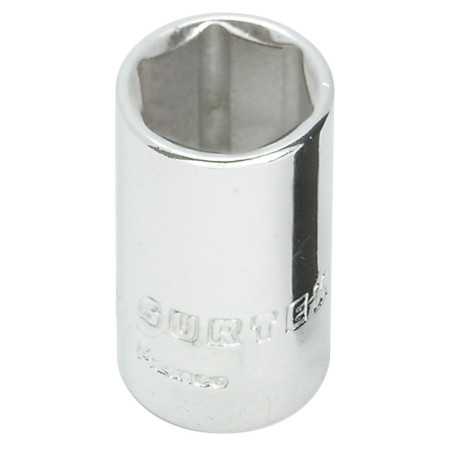 4414 Dado cuadro de 1/4" 6 puntas en pulgadas 7/16" Surtek