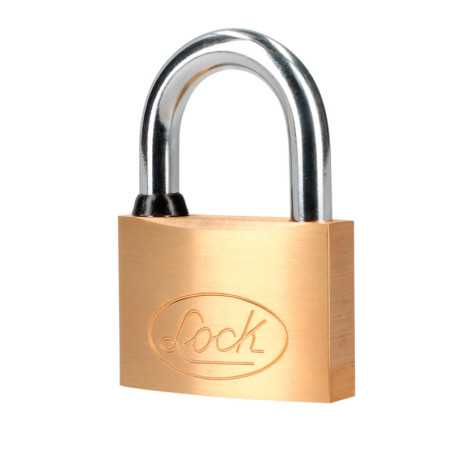 L20S60BB Candado de latón corto 60 mm llave bancaria Lock