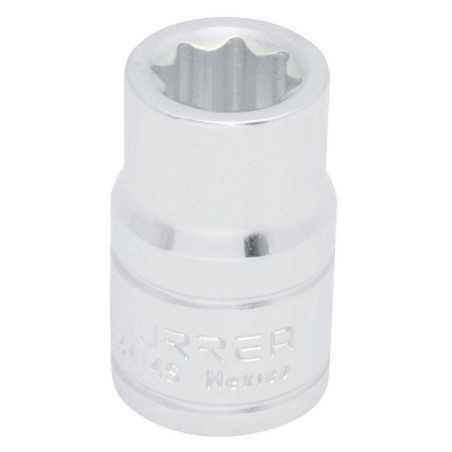 5414S Dado cuadro de 1/2" 8 puntas en pulgadas 7/16" Urrea