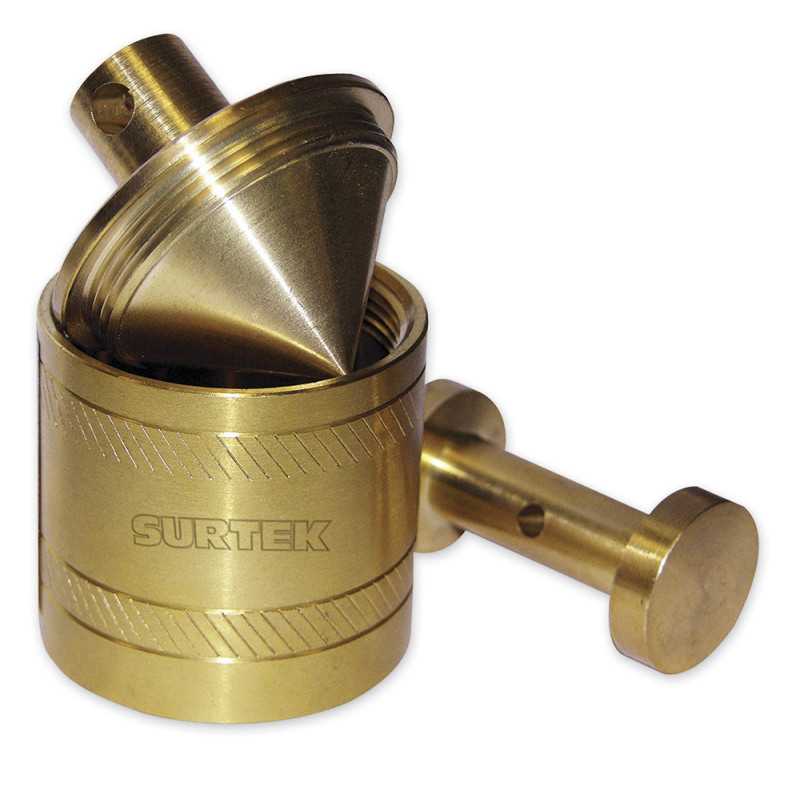 123276 Plomada de latón tipo barril 580 g Surtek 123276 Plomada de latón tipo barril 580 g Surtek