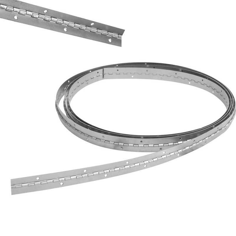 LBP2H Bisagra piano barrenadas 1-1/4" x 1 m natural en caja Lock LBP2H Bisagra piano barrenadas 1-1/4" x 1 m natural en caja Lock