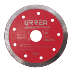 AMSD07 Disco abrasivo tipo 27 para acero inoxidable 7" x 5/32" Urrea