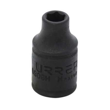 6906H Dado de impacto cuadro de 1/4" 6 puntas en pulgadas 3/16" Urrea