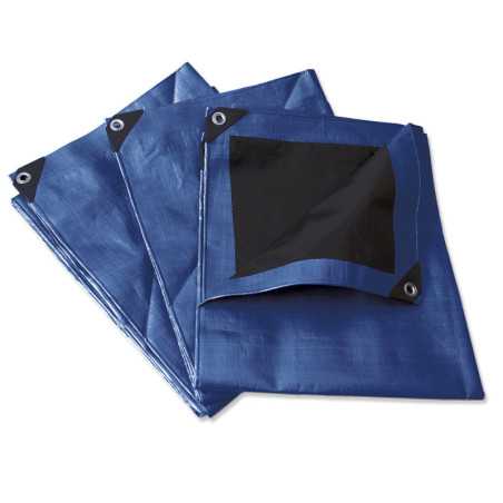 LR1X2A Lona de polietileno reforzada color azul 1.5 x 2 m Surtek