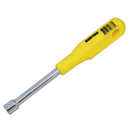 D4508 Destornillador con mango amarillo de caja en pulgadas 1/4" x 3" Surtek