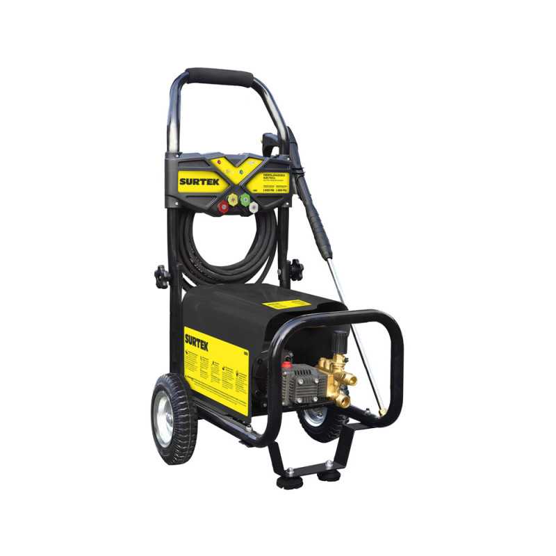 HL743 Hidrolavadora eléctrica 3200 W 200 V 2500 PSI 9.5 Lt por minuto flujo máximo Surtek