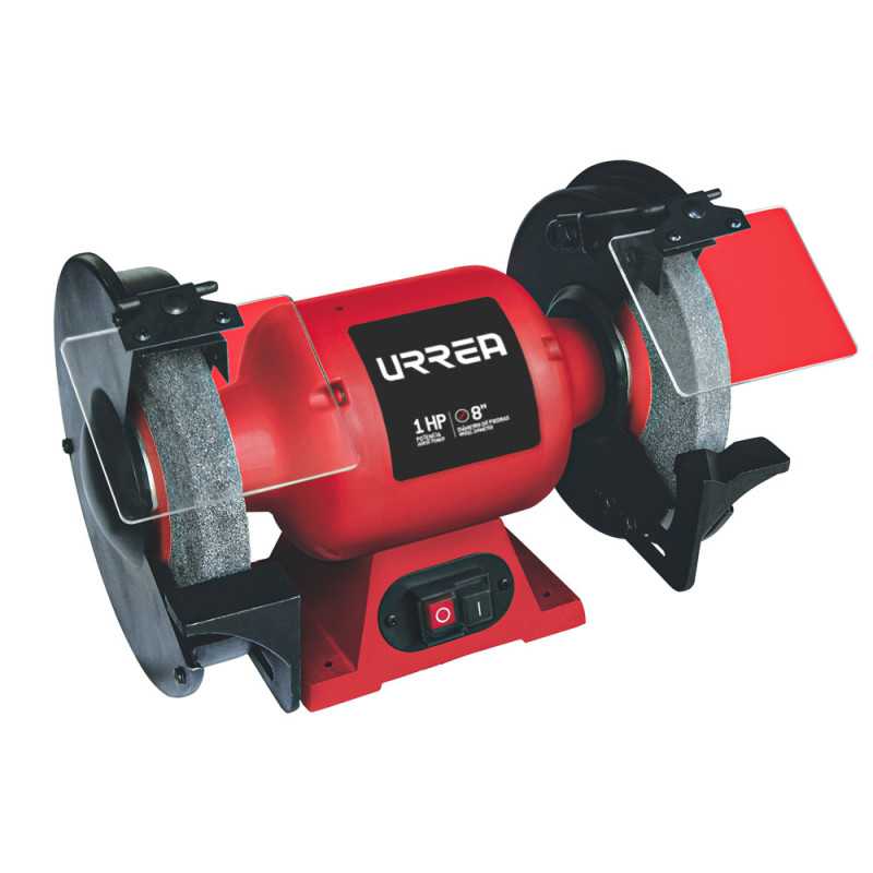 EB908 Esmeril de banco 8" 750 W 127 V 3450 RPM Urrea EB908 Esmeril de banco 8" 750 W 127 V 3450 RPM Urrea