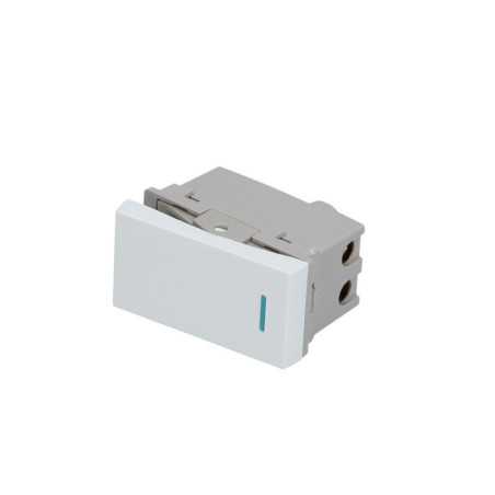 P605B Interruptor 1/3 línea Premium color blanco Surtek