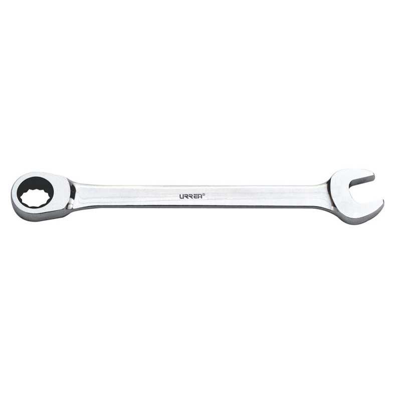 1214MCM Llave combinada pulido espejo de matraca métrica 12 puntas 14 mm Urrea 1214MCM Llave combinada pulido espejo de matraca métrica 12 puntas 14 mm Urrea