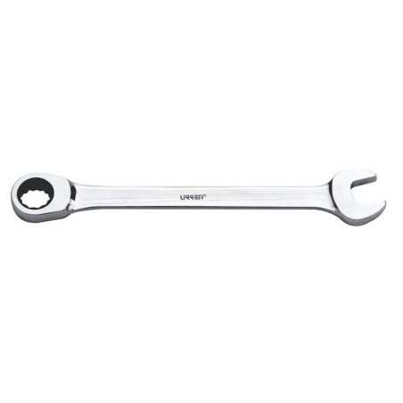1214MCM Llave combinada pulido espejo de matraca métrica 12 puntas 14 mm Urrea