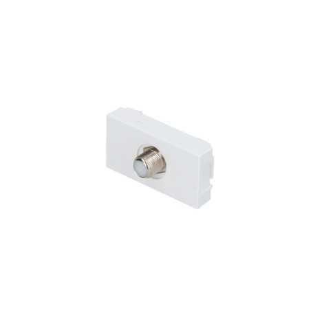 P614B Toma para TV 1/3 línea Premium color blanco Surtek
