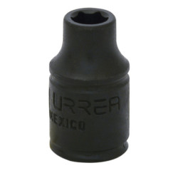 69055M Dado de impacto cuadro de 1/4" 6 puntas métrico 5.5 mm Urrea