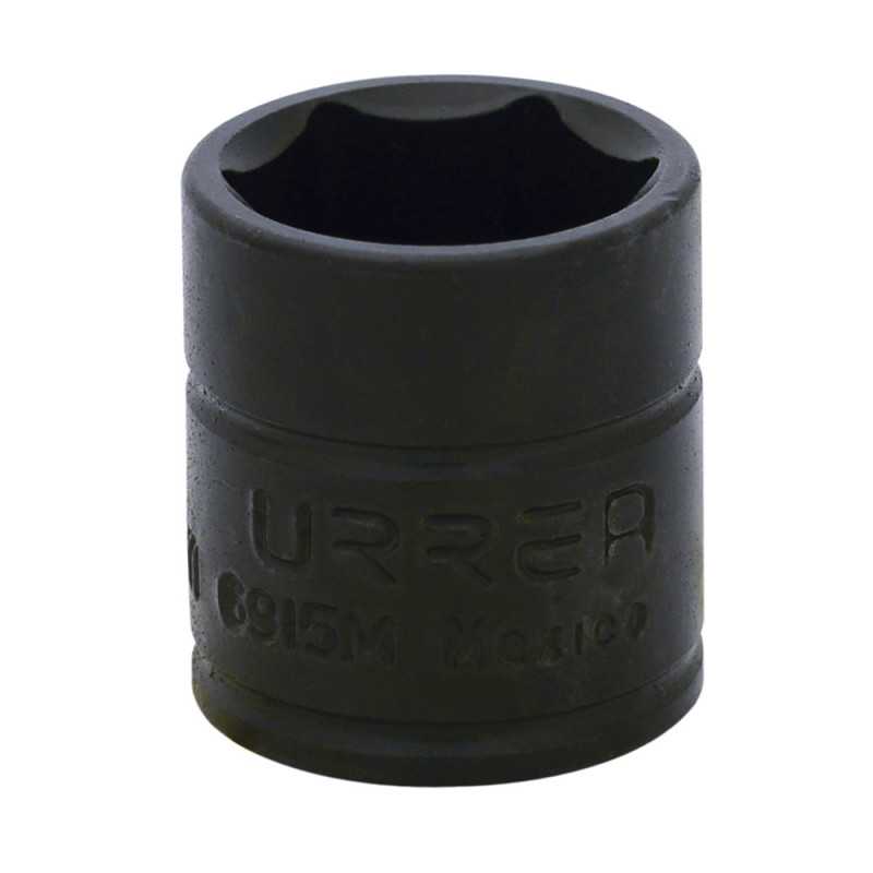 6915M Dado de impacto cuadro de 1/4" 6 puntas métrico 15 mm Urrea