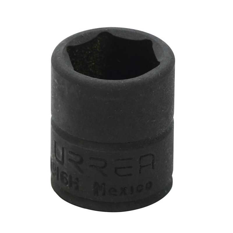 6916H Dado de impacto cuadro de 1/4" 6 puntas en pulgadas 1/2" Urrea