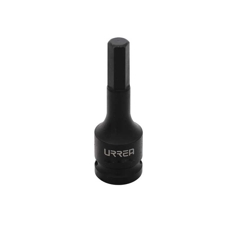 7441-6M Dado de impacto con punta hexagonal cuadro de 1/2" métrico 6 mm Urrea 7441-6M Dado de impacto con punta hexagonal cuadro de 1/2" métrico 6 mm Urrea