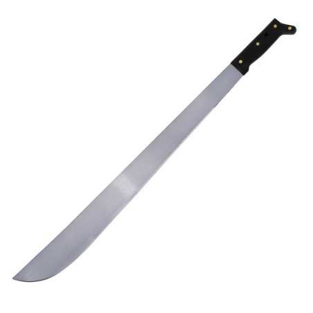 130499 Machete troquelado con mango negro recto 16" Surtek