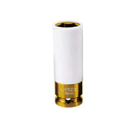 7319MP Dado de impacto métrico cuadro de 1/2" con protección Nylamid 19 mm Urrea