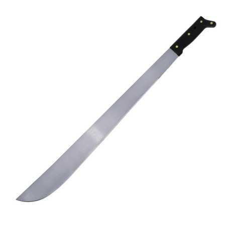 130517 Machete troquelado con mango negro recto 26" Surtek