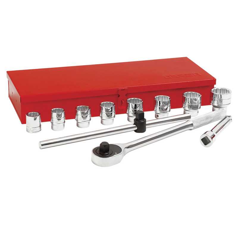 5500NR Juego de dados y accesorios cuadro de 3/4" en pulgadas 12 piezas Urrea 5500NR Juego de dados y accesorios cuadro de 3/4" en pulgadas 12 piezas Urrea