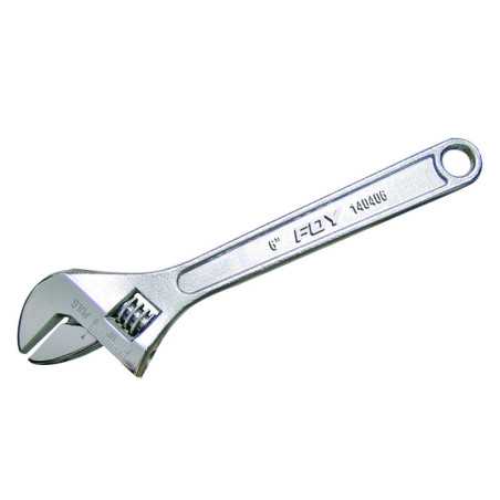 140406 Llave ajustable cromada 6" Foy