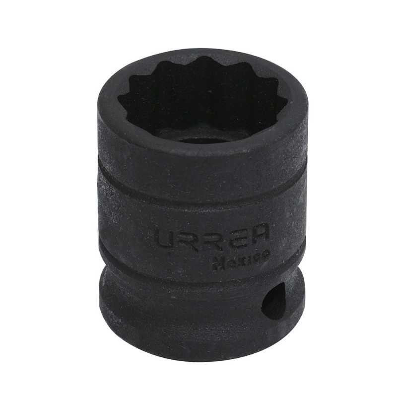 7446 Dado de impacto cuadro de 1/2" 12 puntas en pulgadas 1-7/16" Urrea