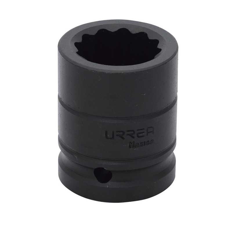 7518T Dado de impacto cuadro de 3/4" 12 puntas en pulgadas 1-1/8" Urrea