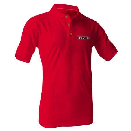 URRPORL Playera tipo polo para caballero color rojo talla G Urrea