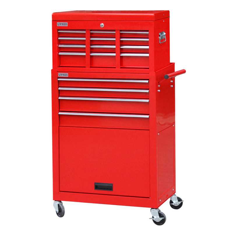 I24C10 Gabinete integrado 10 gavetas 24" serie I Urrea I24C10 Gabinete integrado 10 gavetas 24" serie I Urrea