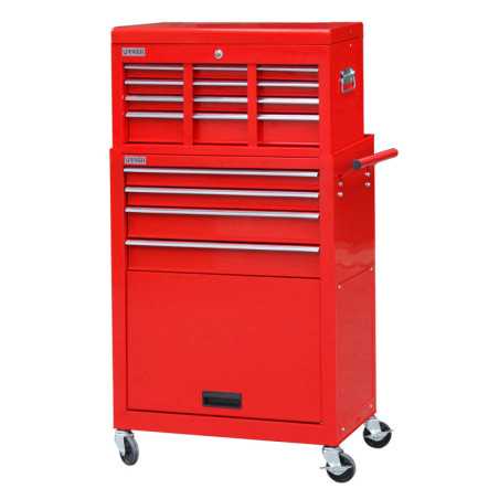 I24C10 Gabinete integrado 10 gavetas 24" serie I Urrea
