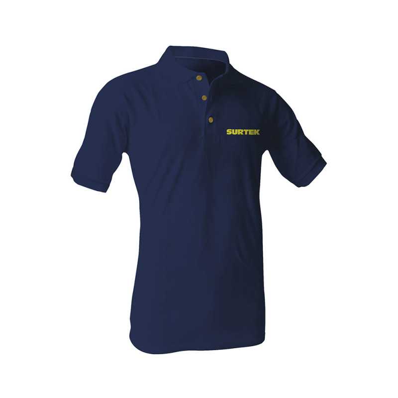 STKPOZC Playera tipo polo para caballero color azul talla CH Surtek STKPOZC Playera tipo polo para caballero color azul talla CH Surtek