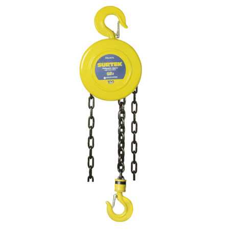 POLAC1L Polipasto manual 1 ramal 0.5 ton cadena 2.5 m Surtek