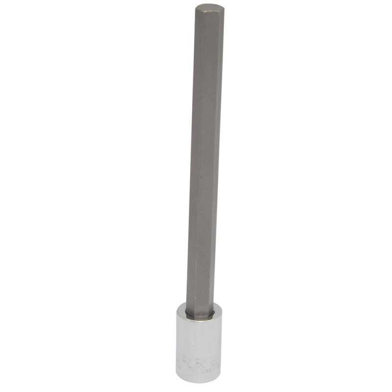 4990-5/16L Dado con punta hexagonal extra larga cuadro de 3/8" 6 puntas en pulgadas 5/16" Urrea