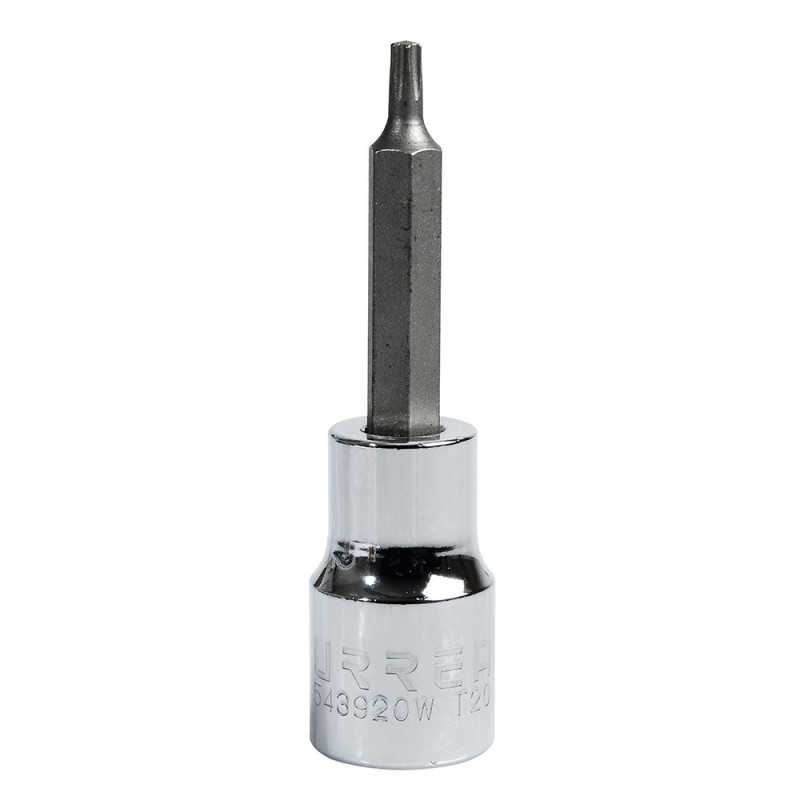 543920W Dado con punta Torx cuadro de 1/2" T20 Urrea