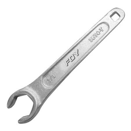 3574T Llave para tanque de gas cromada 7/8" Foy