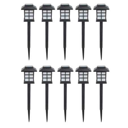 JLU10E Juego de luminarios para exteriores estilo oriental 10 piezas Surtek