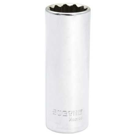 F5824L Dado largo cuadro de 1/2" 12 puntas en pulgadas 3/4" Surtek