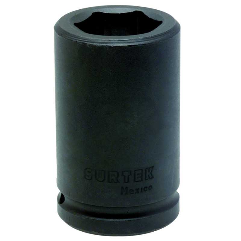 S7918HL Dado de impacto largo en pulgadas cuadro de 3/4" 6 puntas 1-1/8" Surtek S7918HL Dado de impacto largo en pulgadas cuadro de 3/4" 6 puntas 1-1/8" Surtek