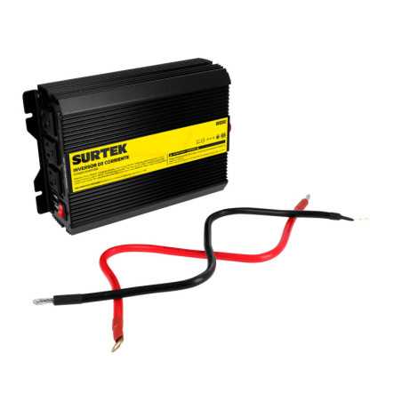IC61500 Inversor de corriente 12 V DC - 120 V AC 1500 W Surtek