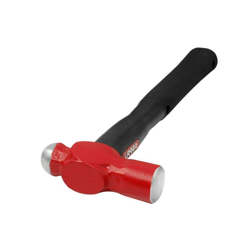 1316HD Martillo de bola irrompible con mango Rubber grip de 14" 16 oz Urrea