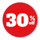 30 por ciento de descuento
