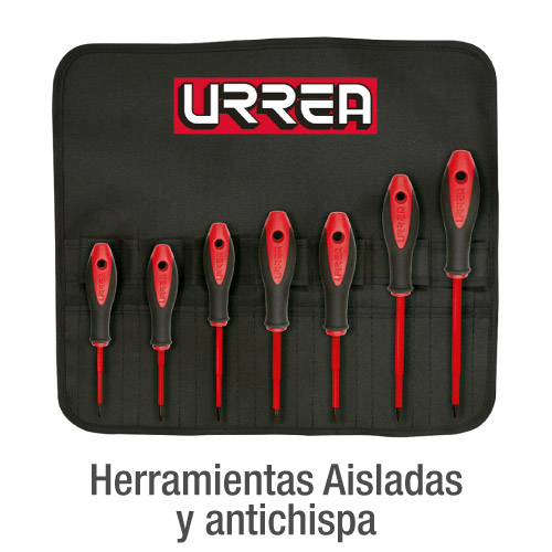 herramientas aisladas